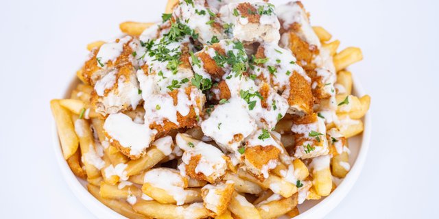 Vegan Cream Chop Fries