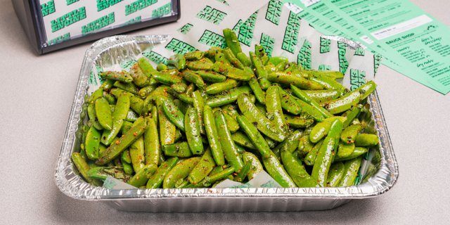 Blistered Snap Peas (Half Pan)
