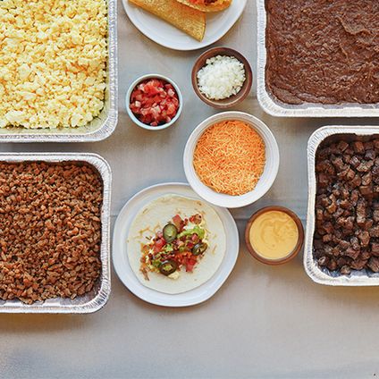 Build-Your-Own Breakfast Taco Bar