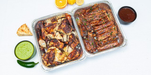 Chicken & Ribs Combo Package