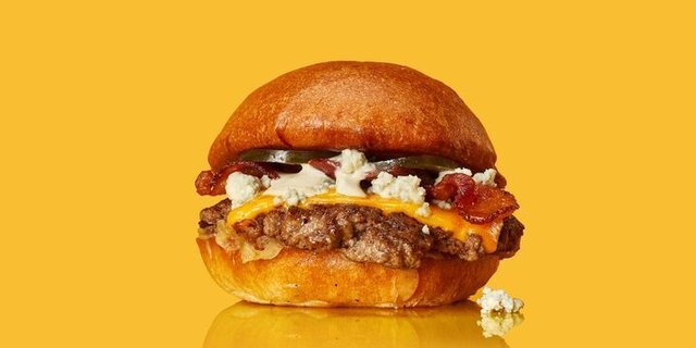 Blue Cheese Bacon Burger