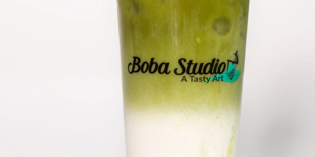 Mango Matcha Latte