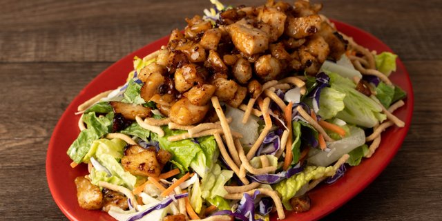 Chicken Asian Caesar Salad