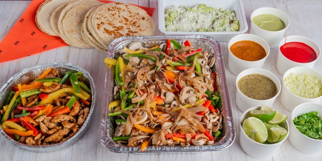 Standard Veggie Friendly Taco Bar