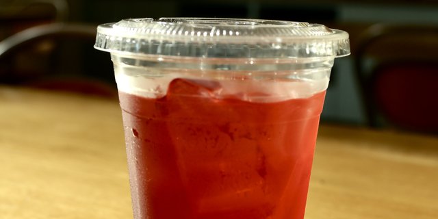Iced Ginger Plum Tea