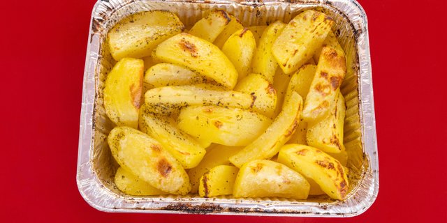 Oven Roasted Lemon Potatoes