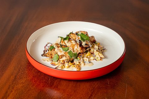 Charred Chicken Thighs