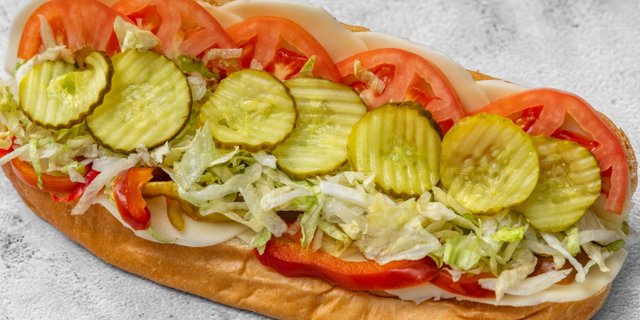 Veggie w/ Cheese Sub