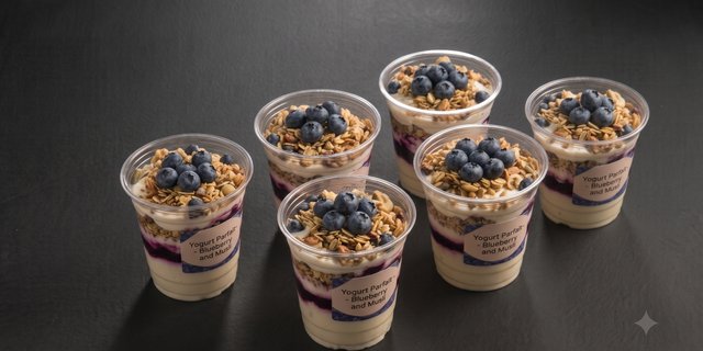 Yogurt Blueberry Parfait Pack