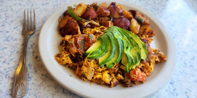 Chorizo Scramble