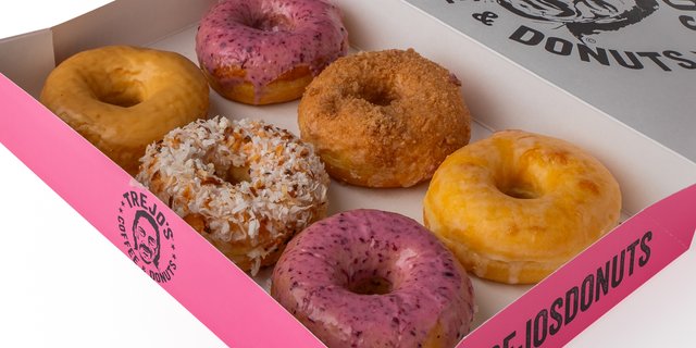Assorted Vegan Half-Dozen Donuts