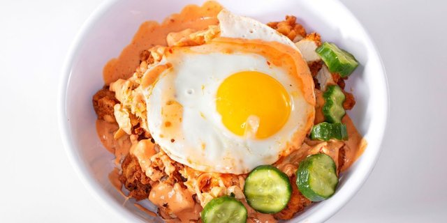 Bibimbap-Style Rice Bowl Boxed Lunch