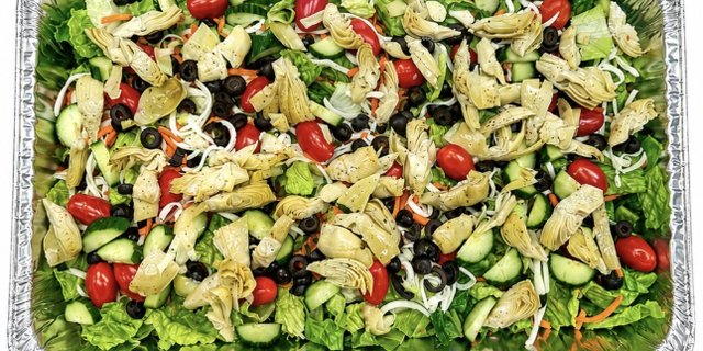 Greek Feta Salad Catering Platter