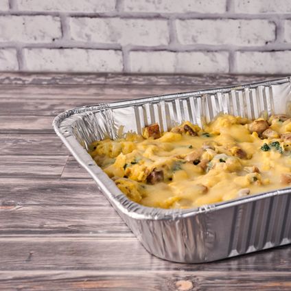 Create Your Own Vegetarian Breakfast Scrambler Tray