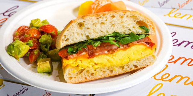 Breakfast Box (Half Sandwich)