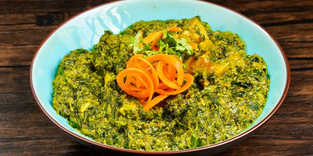 Shrimp Saag