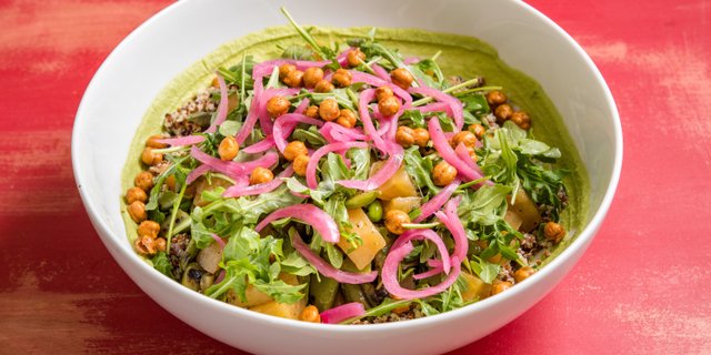 Vegan Downward Dog Bowl