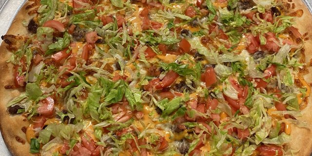 Cheeseburger Pizza