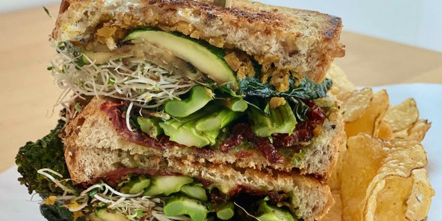 Grilled Veggies Sandwich Boxed Lunch