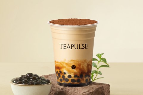 Tahiti Ceylon Boba Milk Tea