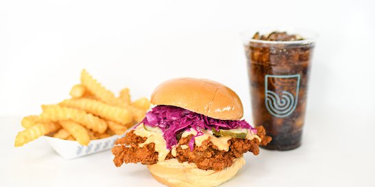 Fried Chicken Sandwich Boxed Lunch