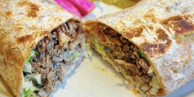 Beef Shawarma Wrap