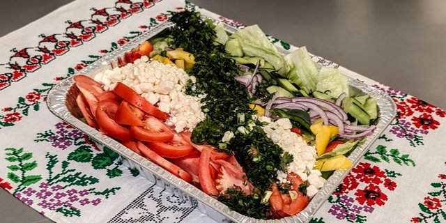 Greek Salad Tray