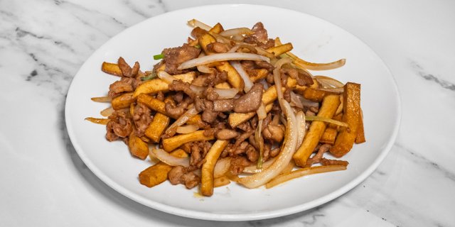 5-Spice Bean Curd & Shredded Pork