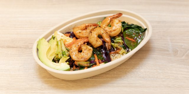 Sweet & Spicy Shrimp Bowl