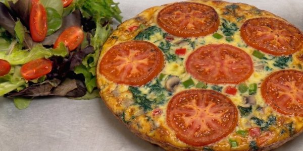 Spanish Veggie Fritatta