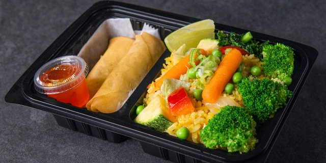 Vegetable Fried Rice Boxed Lunch