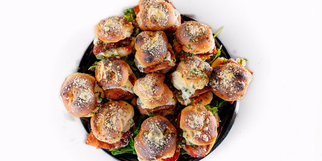 Mini Garlic Knot Sliders