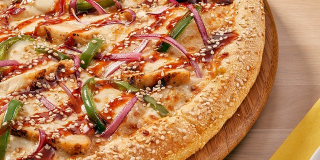 Asian Chicken Pizza