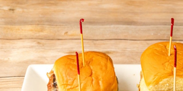 Vegetarian Sliders W/ Vegan Gouda
