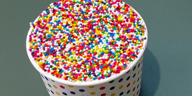 Rainbow Rose Cake