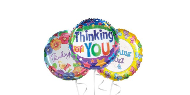 "Thinking of You Foil Balloons