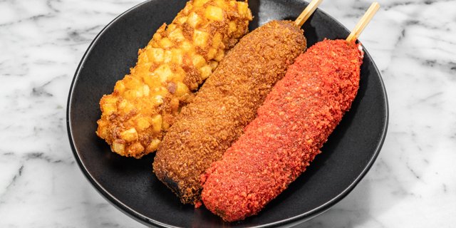 Half & Half Corn Dog