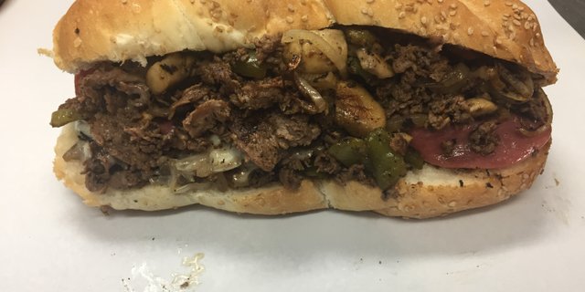 Steak Bomb Sandwich