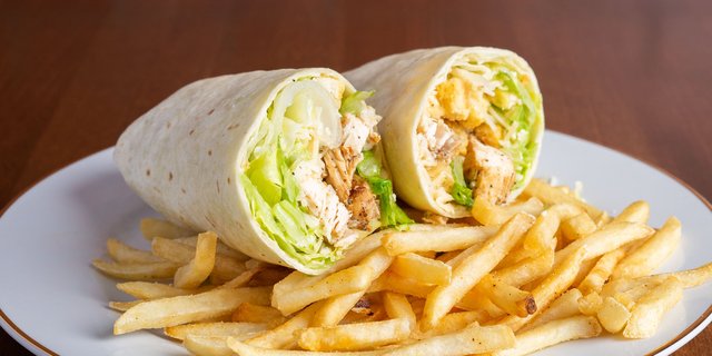 Grilled Chicken Caesar Wrap