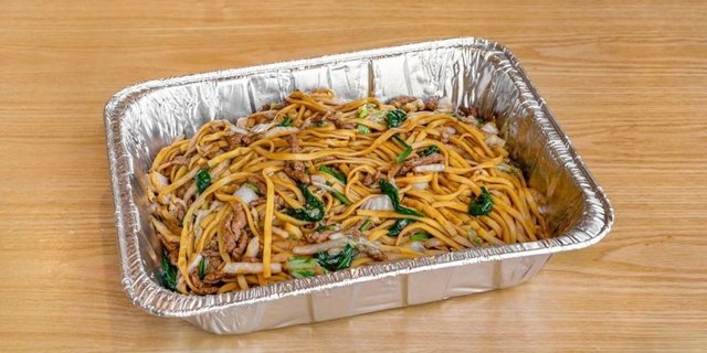 Vegetables Stir-Fry Noodle Tray