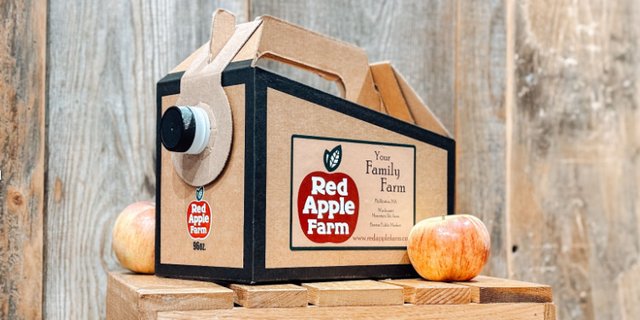 Box of Hot Cider