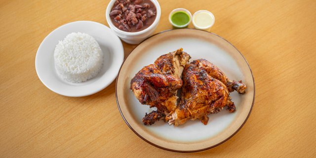 Half Chicken w/ 2 Sides