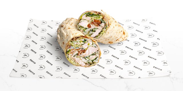 Tahini Caesar Wrap