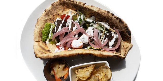 Beef Kafta Sandwich