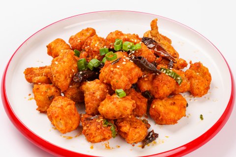Spicy Szechuan Crispy Chicken Tray