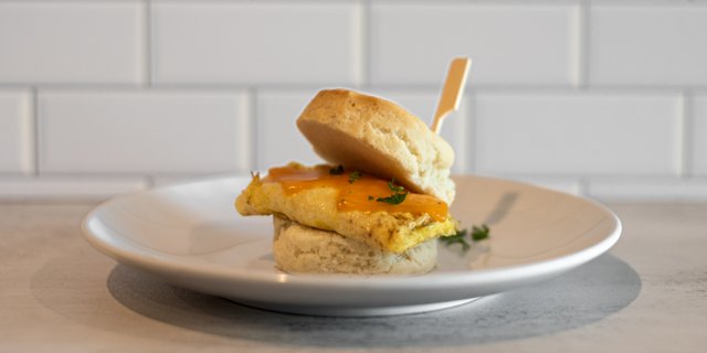 Egg Biscuit Sandwich