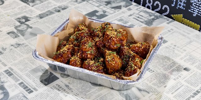 Korean Twice Fried Wings