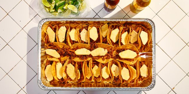 Al Pastor Tacos Tray