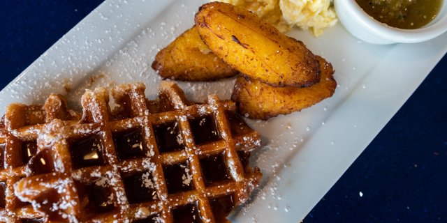 Belgian Waffle Platter
