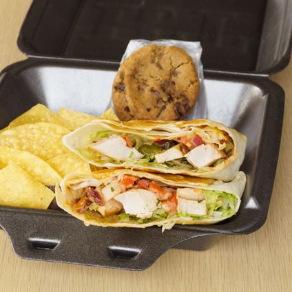 Baja Chicken Wrap Boxed Meal